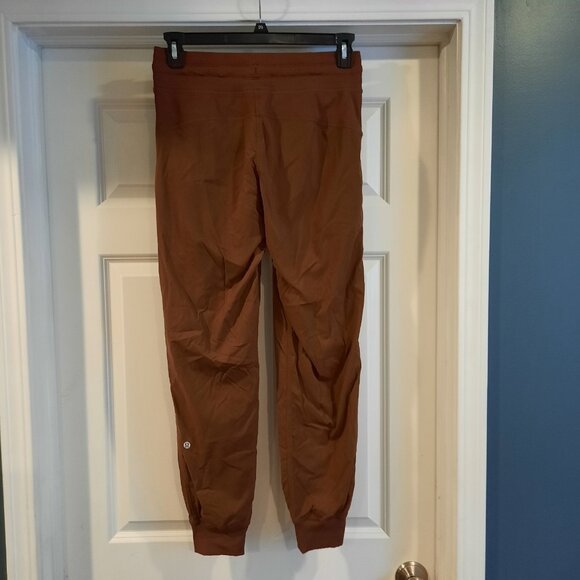 Lululemon Pants Womens 8 Brown Dance Studio Jogger Mid Rise Full Length 29" - Picture 3 of 14